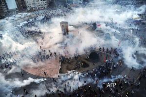 Taksim'e bombaların atıldığı an